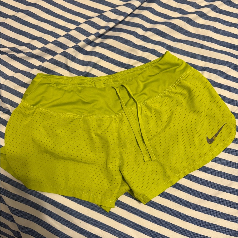 Nike Women’s Neon Lime Running Shorts